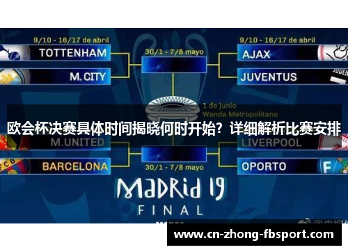 欧会杯决赛具体时间揭晓何时开始？详细解析比赛安排